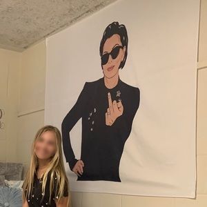 Kris Jenner Tapestry